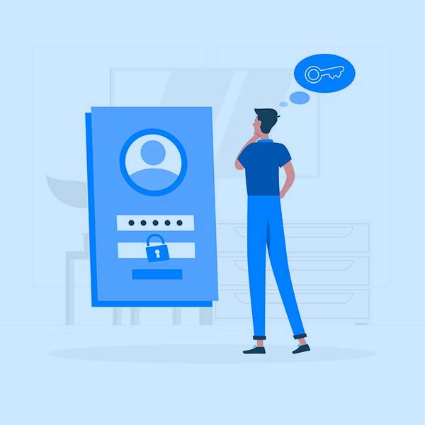 Gambar Halaman Lupa Kata Sandi